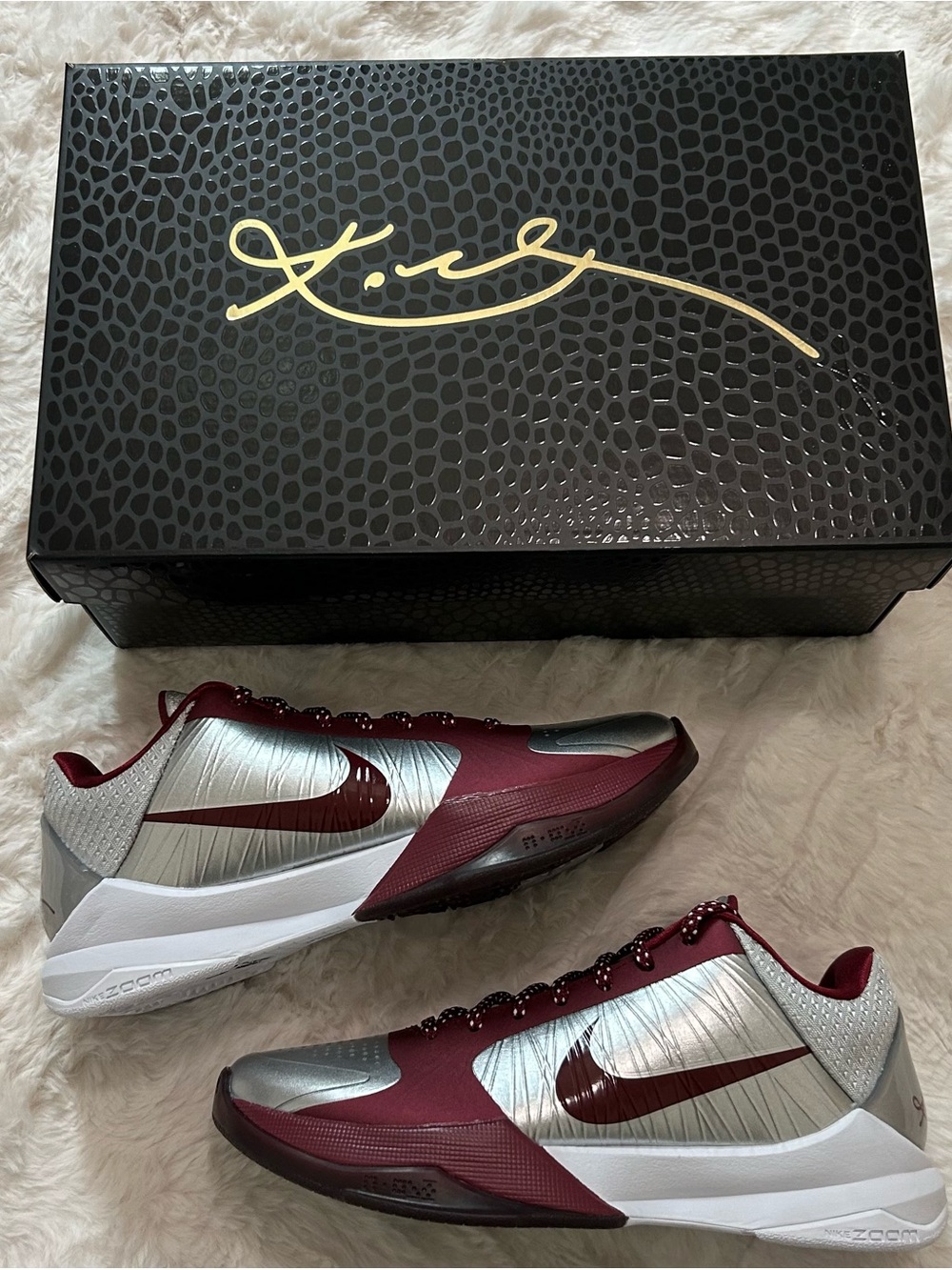 Nike Kobe 5 Protro Lower Merion Aces Away (2026) Basketball Shoes Size 5.5 Men